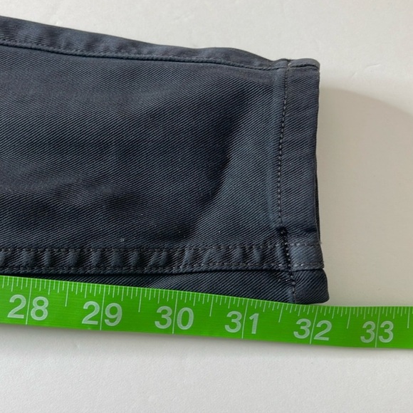 SPANX Stretch Ankle Twill Cargo Pants Washed Black XS Tall Long - Picture 13 of 16